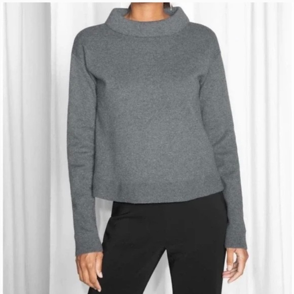 & Other Stories Sweaters Other Stories Wool Padded Stand Mock